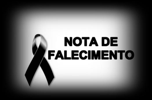 NOTA DE FALECIMENTO